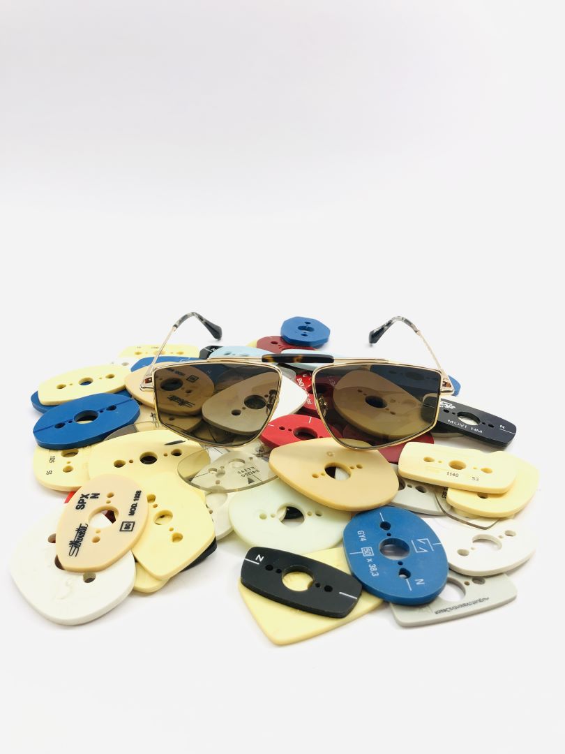 occhiali da solemetallo